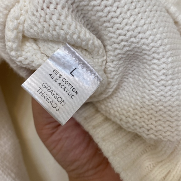 Grayson Threads Cream USA Graphic Sweater - Picture 4 of 4